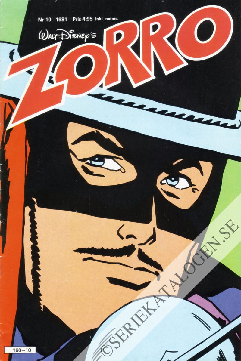 Framsida på Z-hämnaren #10 (1981)