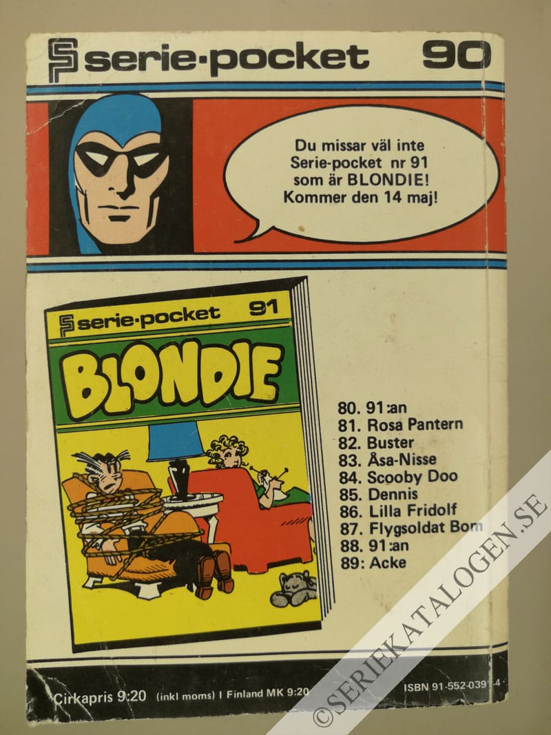 Baksida på Fantomen (1980)