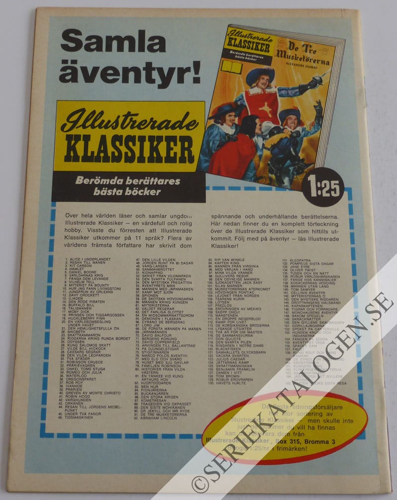 Baksida på Anfallet mot kvarnen (1965)