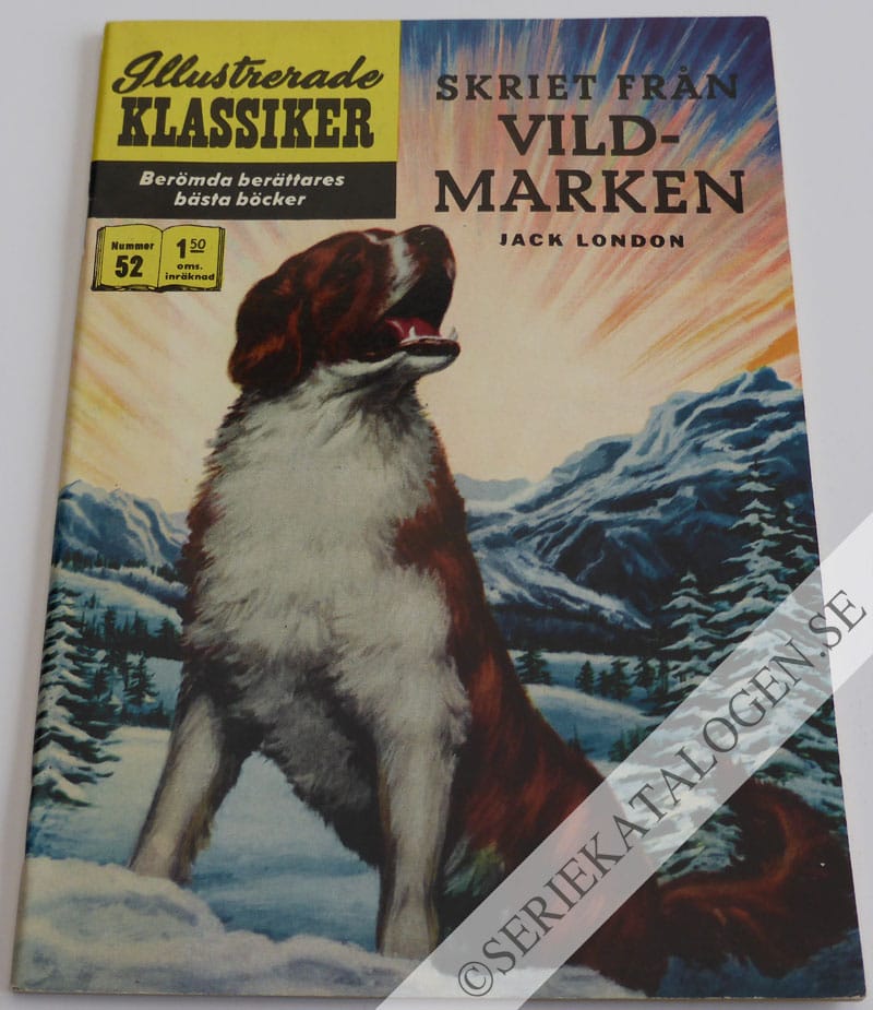 Framsida på Skriet från vildmarken (1968)