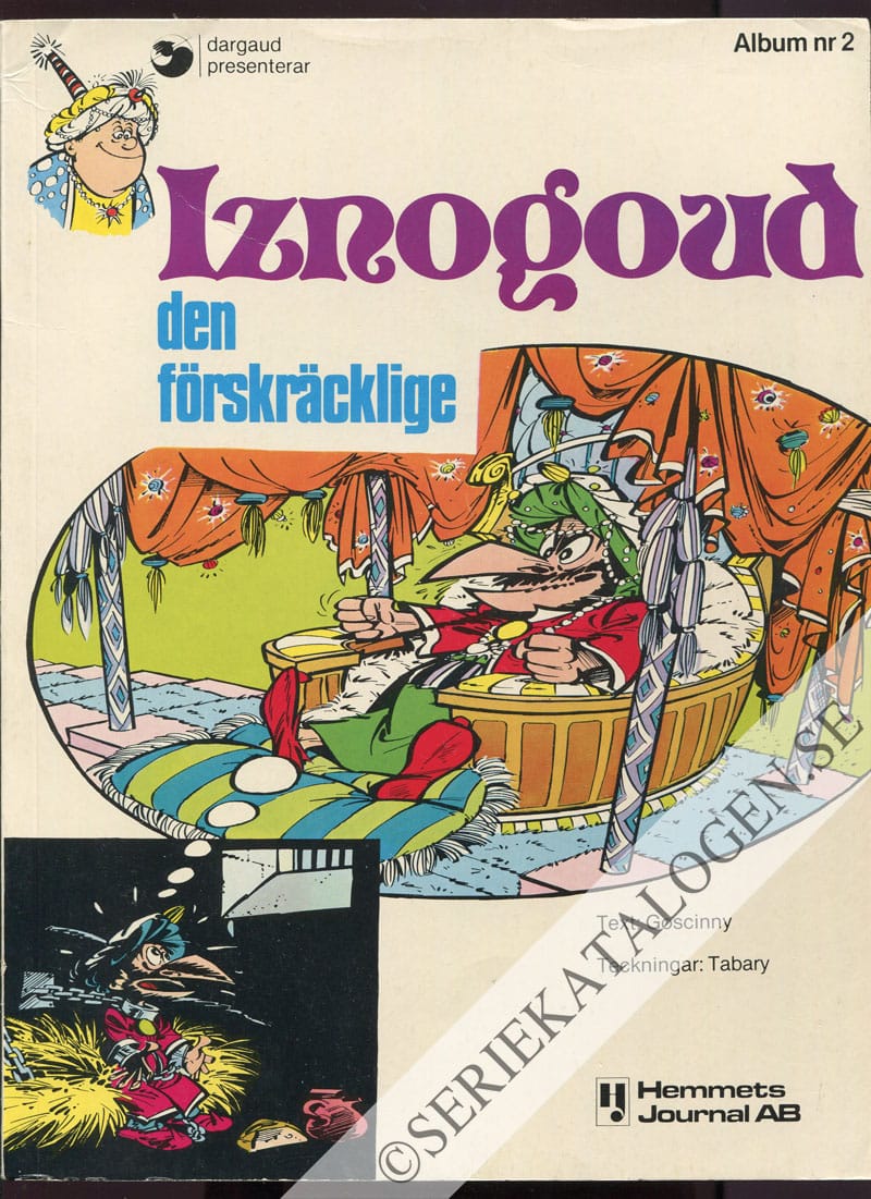 Framsida på Iznogoud Iznogoud den förskräcklige (1977)