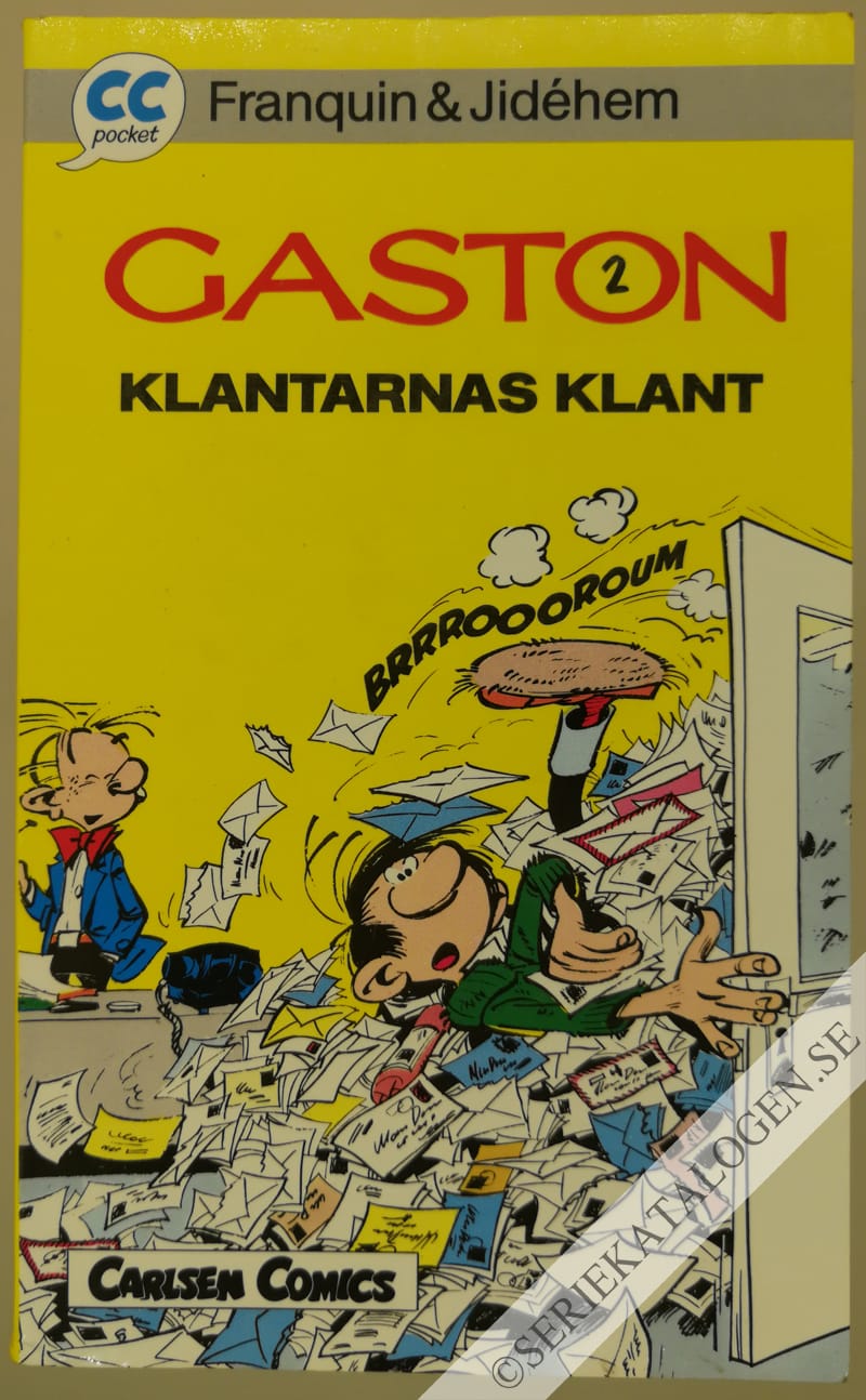 Framsida på CC pocket Gaston 2: Klantarnas klant (1990)