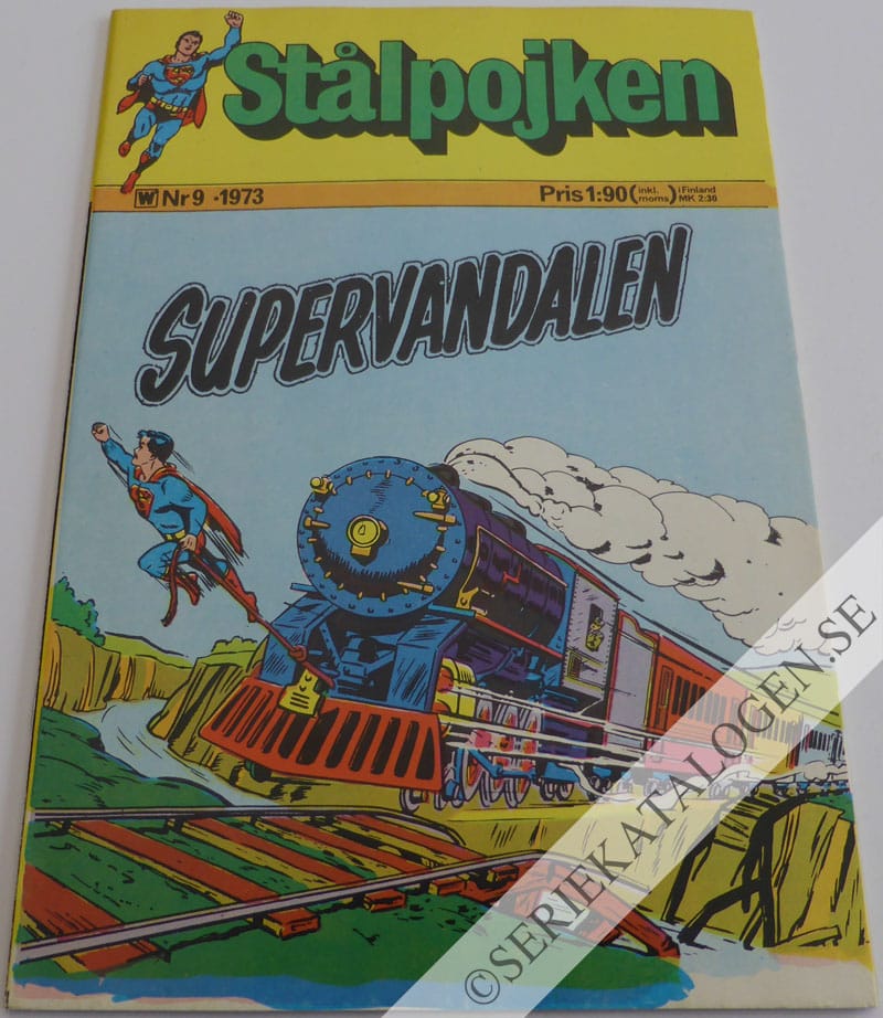 Framsida på Stålpojken #9 (1973)