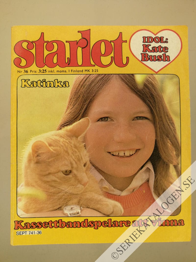 Framsida på Starlet #36 (1978)