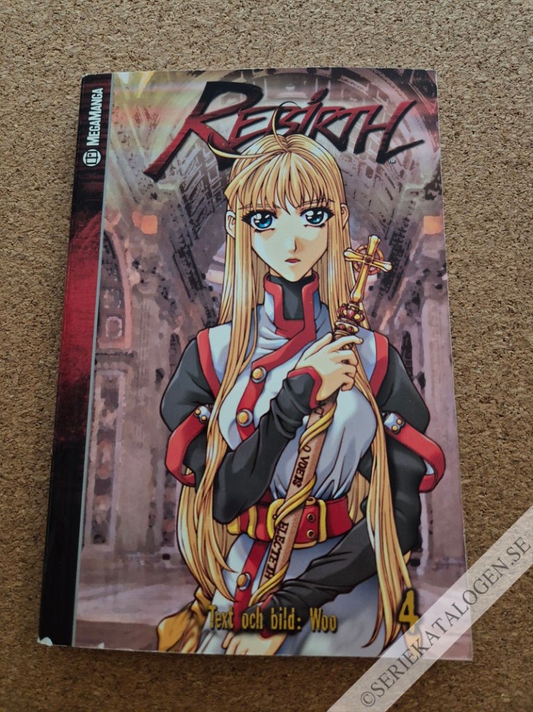 Framsida på Rebirth #4 (2005)