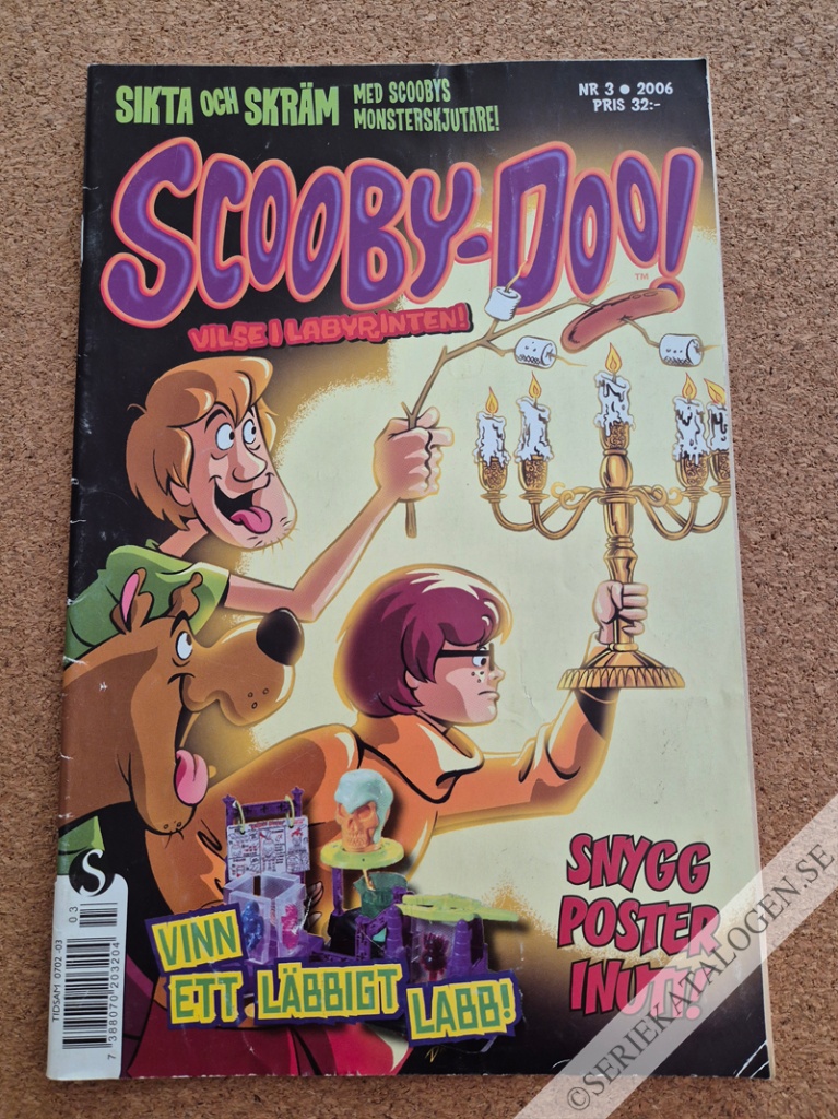 Framsida på Scooby-Doo! #3 (2006)