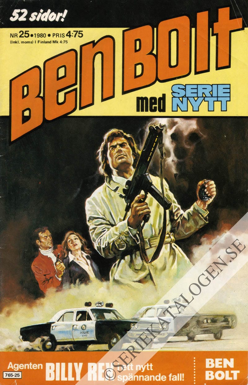 Framsida på Serie-Nytt #25 (1980)