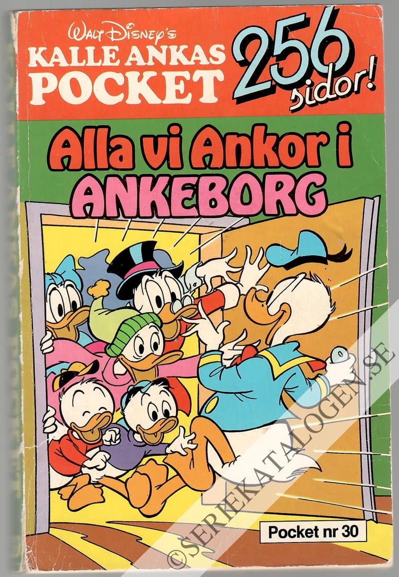 Framsida på Alla vi ankor i Ankeborg (19??)