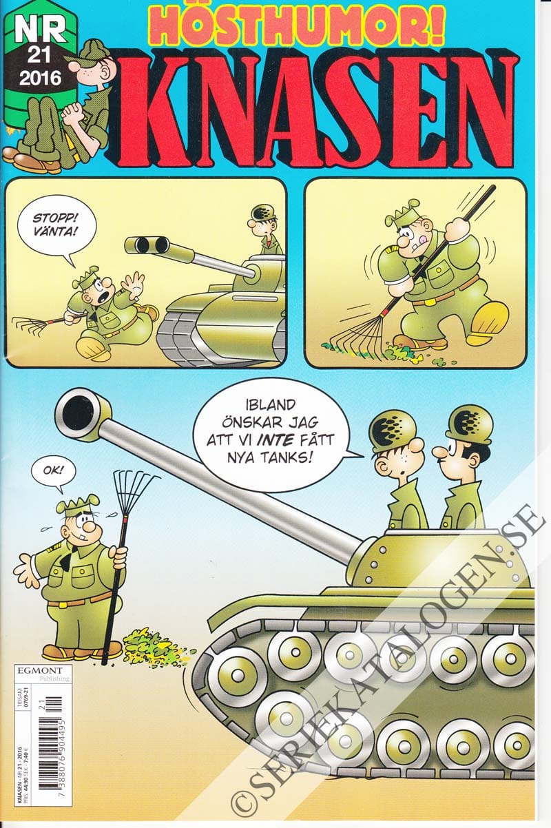 Framsida på Knasen #21 (2016)