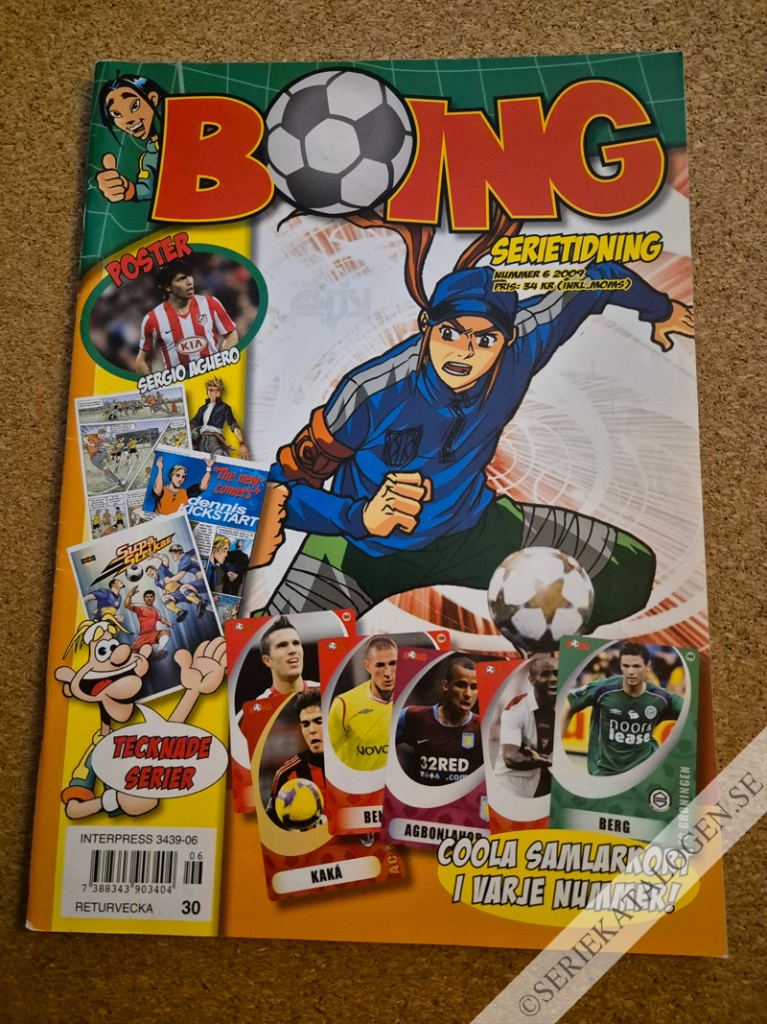 Framsida på Boing #6 (2009)