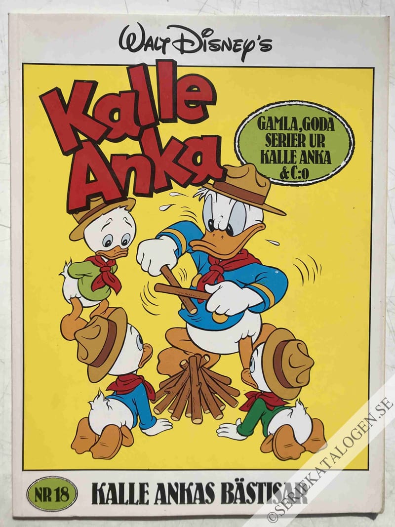 Framsida på Kalle Ankas bästisar #18 (1983)