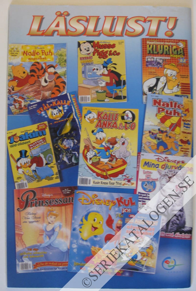 Baksida på Provfilmningen (2001)