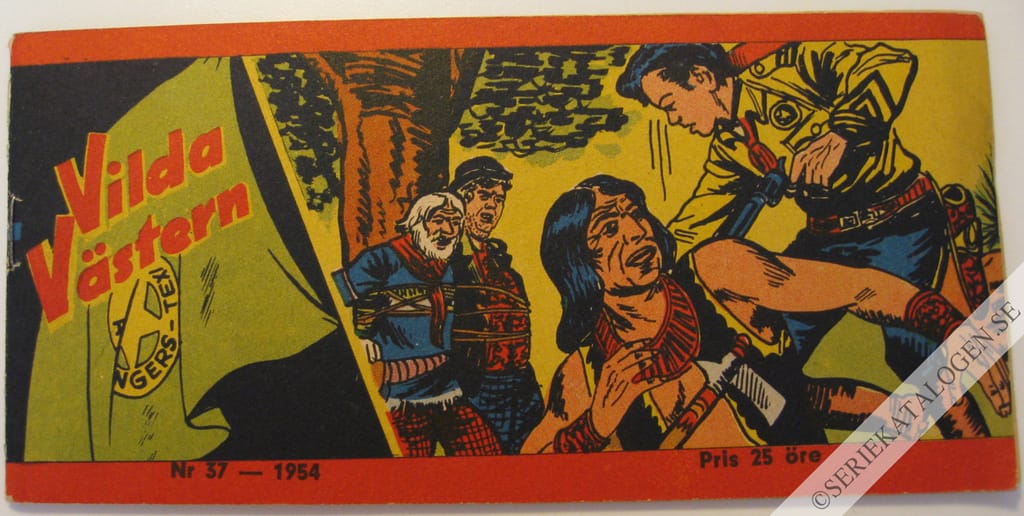 Framsida på Vilda Västern #37 (1954)