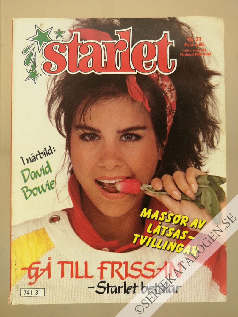 Framsida på Starlet #31 (1983)