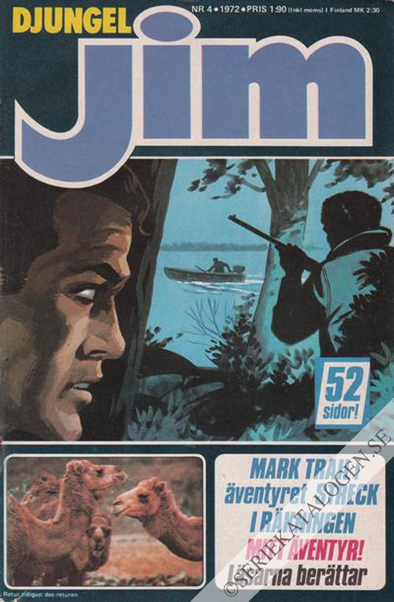 Framsida på Djungel-Jim #4 (1972)