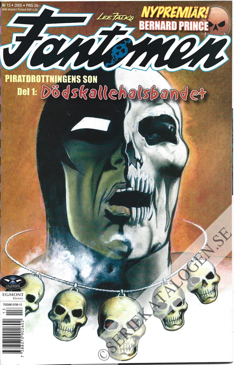 Framsida på Fantomen #13 (2005)