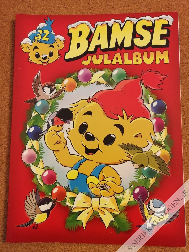 Framsida på Bamses julalbum #32 (2022)