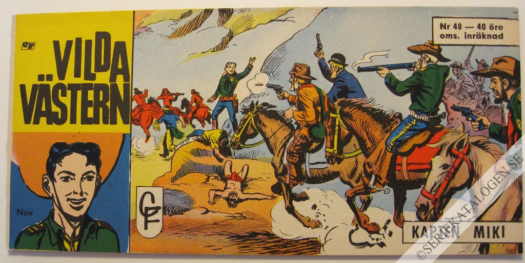 Framsida på Vilda Västern #48 (1964)