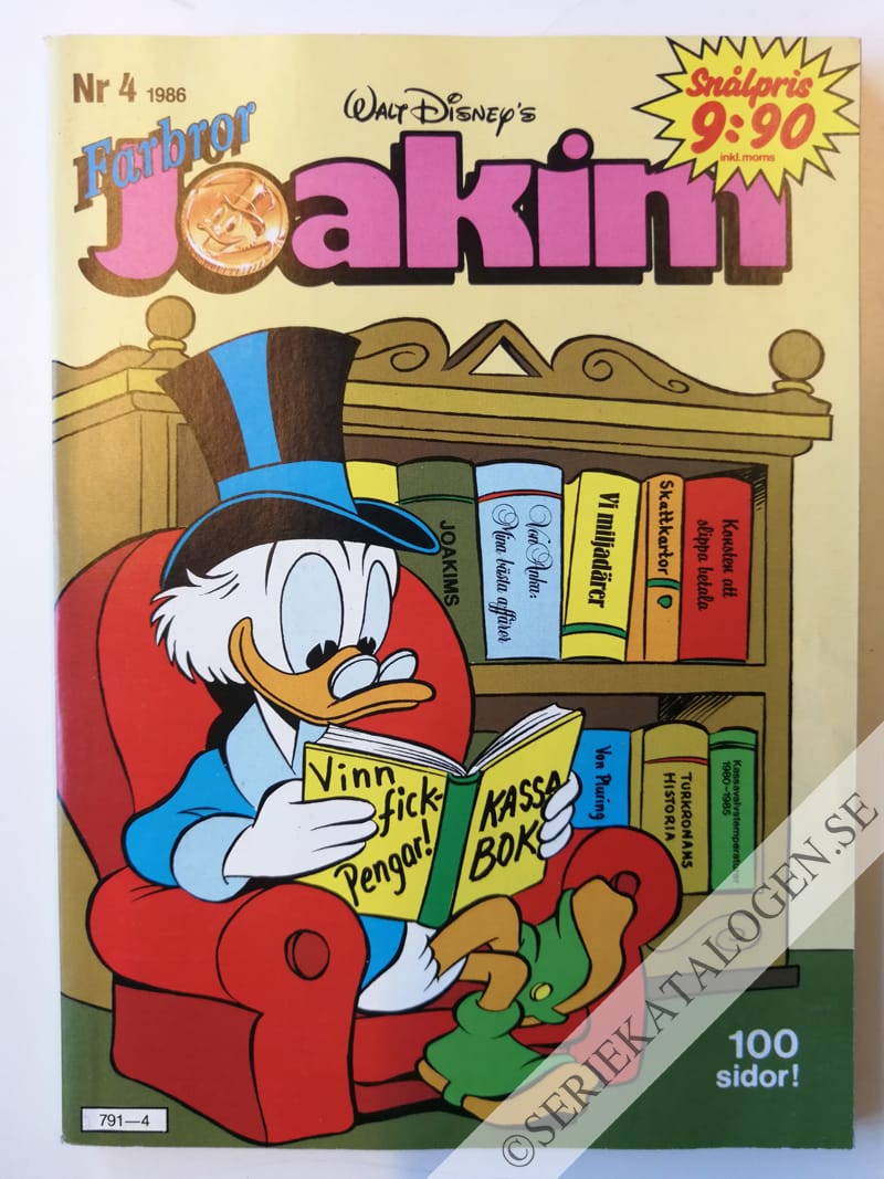 Framsida på Joakim #4 (1986)