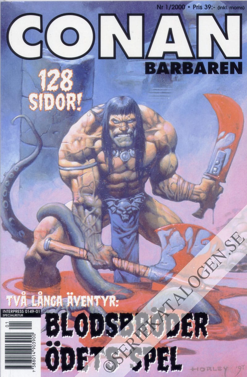 Framsida på Conan barbaren #1 (2000)