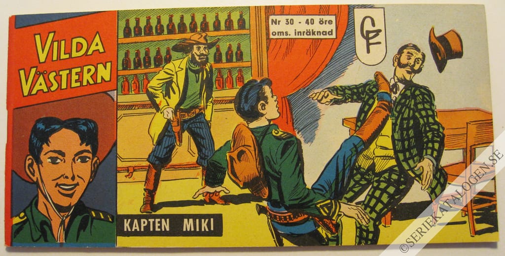 Framsida på Vilda Västern #30 (1963)