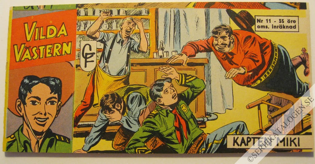 Framsida på Vilda Västern #11 (1963)