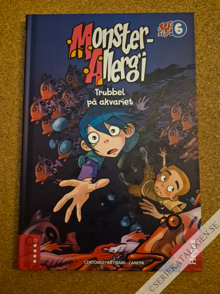 Framsida på Monster-allergi Trubbel på akvariet (2020)