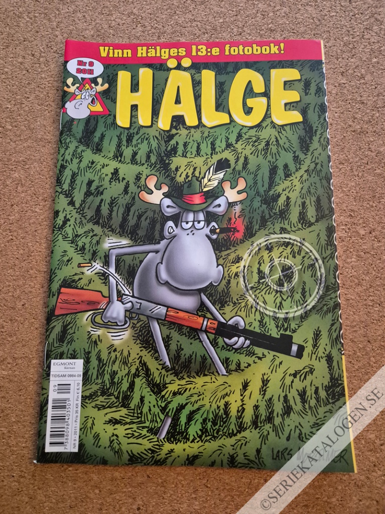 Framsida på Hälge #9 (2011)