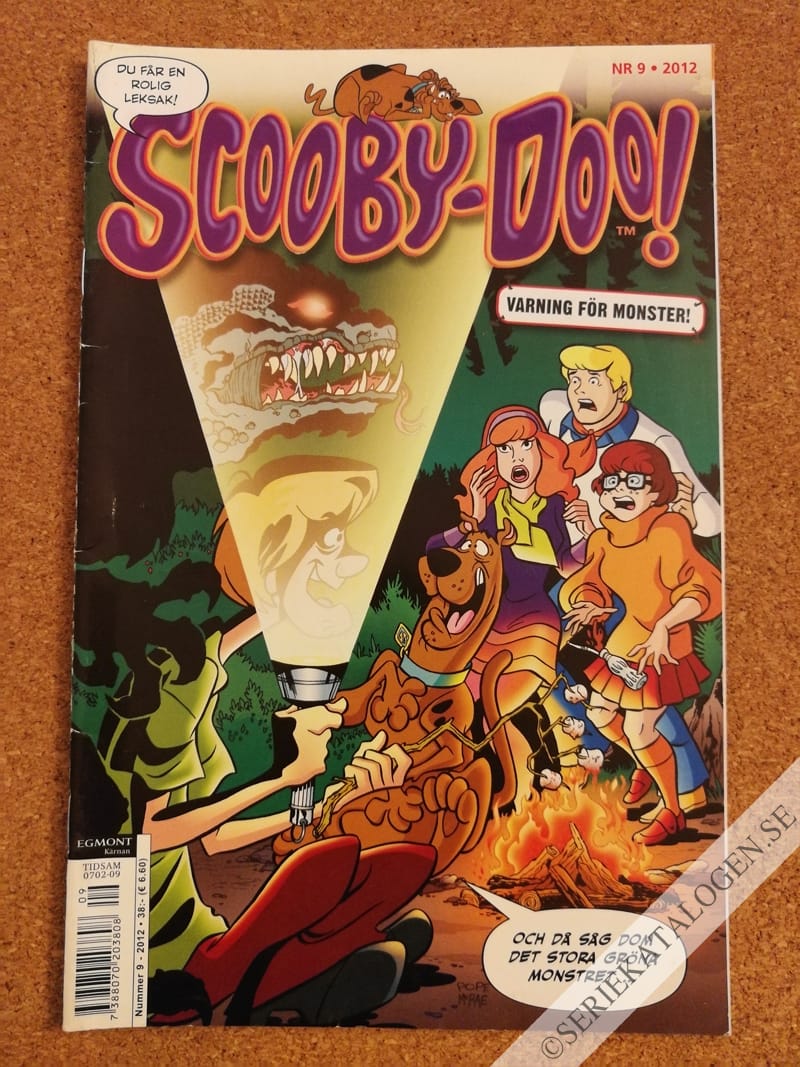 Framsida på Scooby-Doo! #9 (2012)