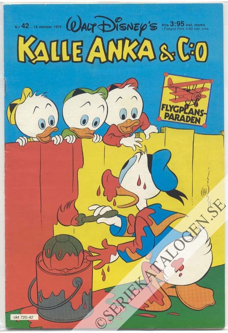 Framsida på Kalle Anka & C:o #42 (1978)