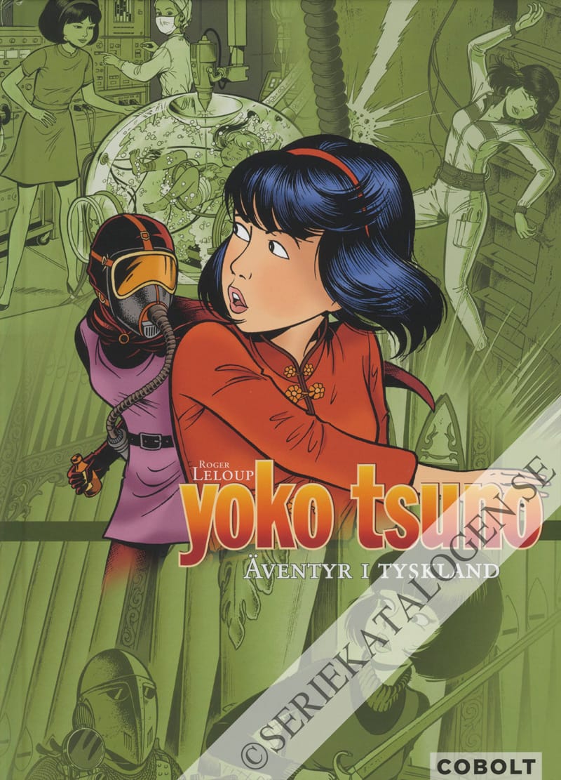 Framsida på Yoko Tsuno Äventyr i Tyskland (2021)