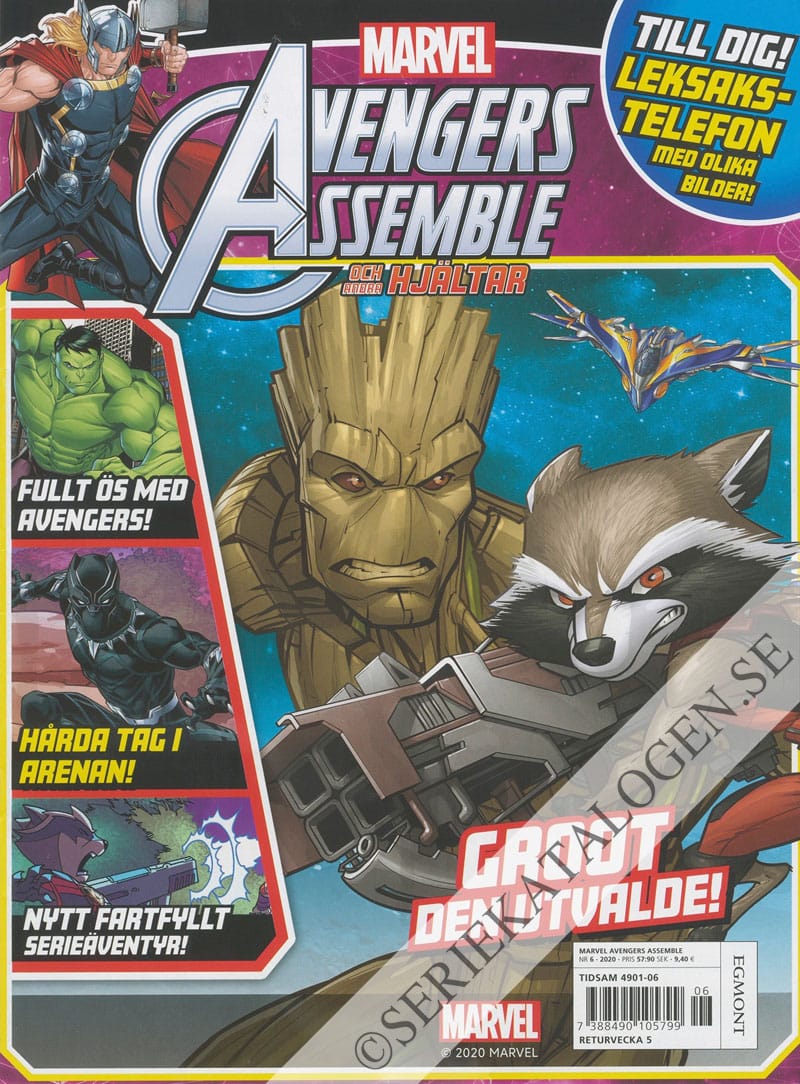 Framsida på Avengers Assemble #6 (2020)