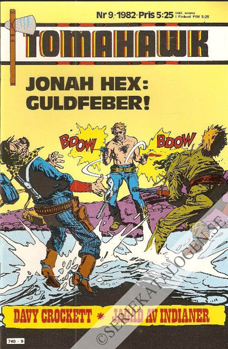 Framsida på Tomahawk #9 (1982)