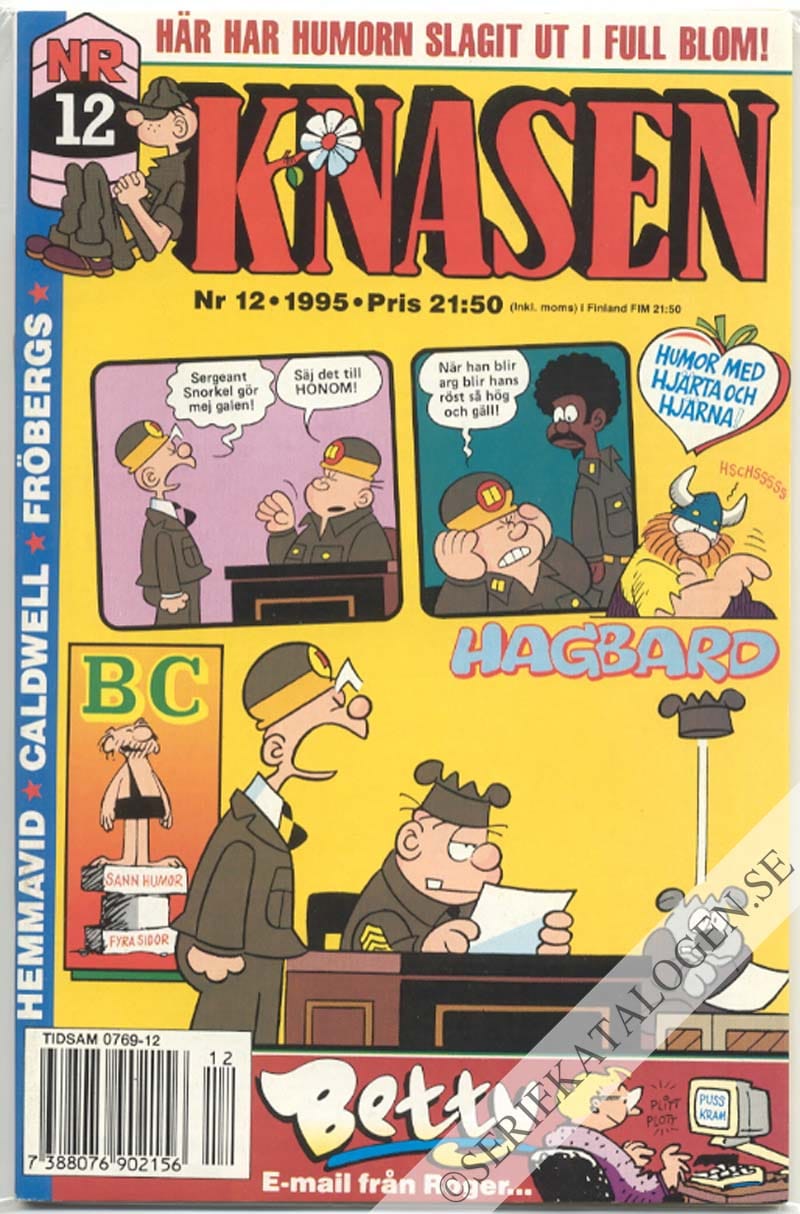 Framsida på Knasen #12 (1995)