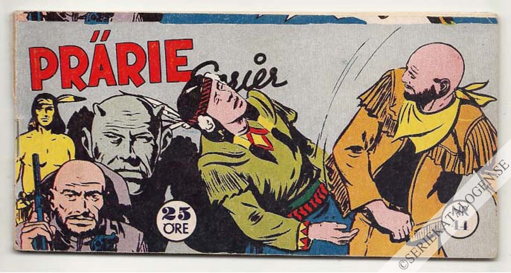 Framsida på Prärie-serier #44 (1956)