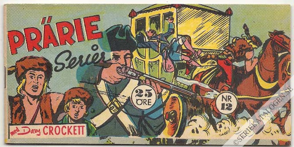 Framsida på Prärie-serier #12 (1959)