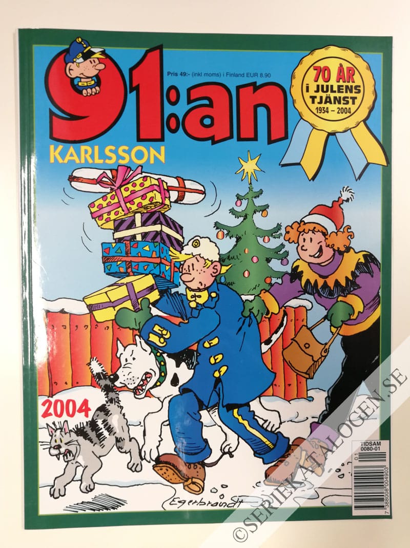 Framsida på 91:an Karlsson # (2004)
