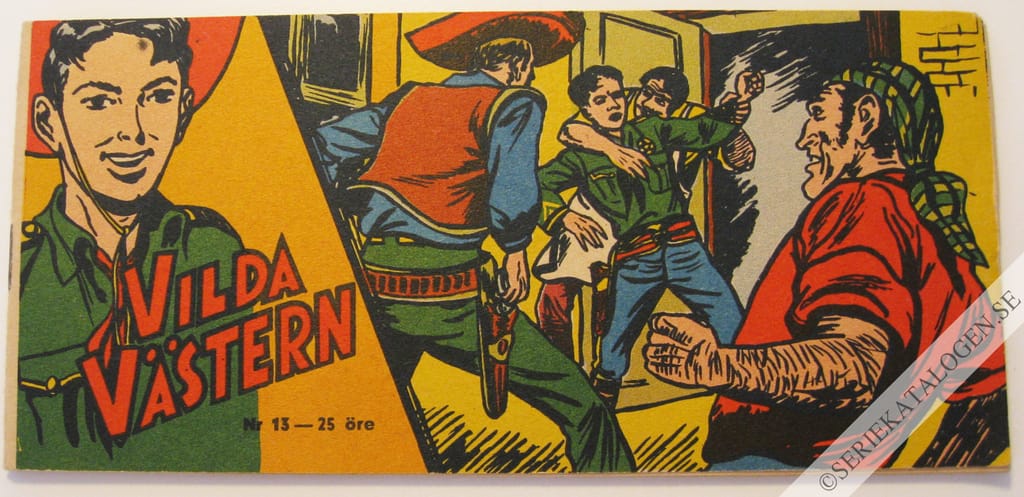 Framsida på Vilda Västern #13 (1955)