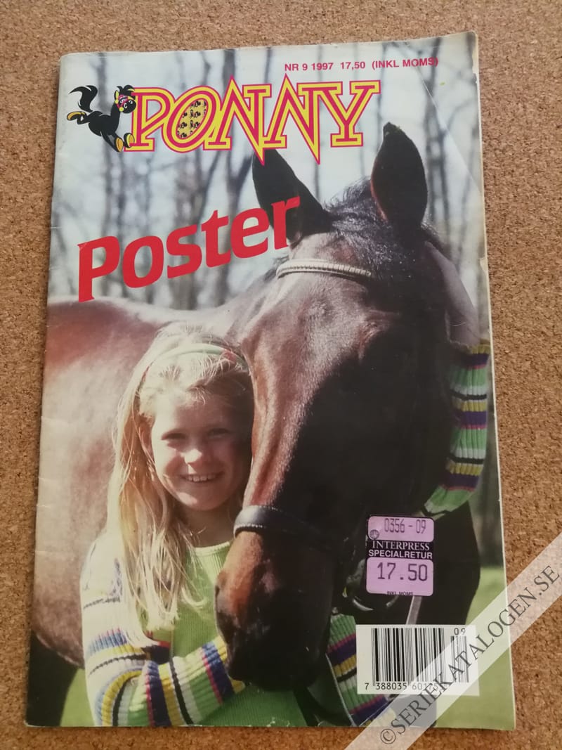 Framsida på Ponny-magasinet #9 (1997)