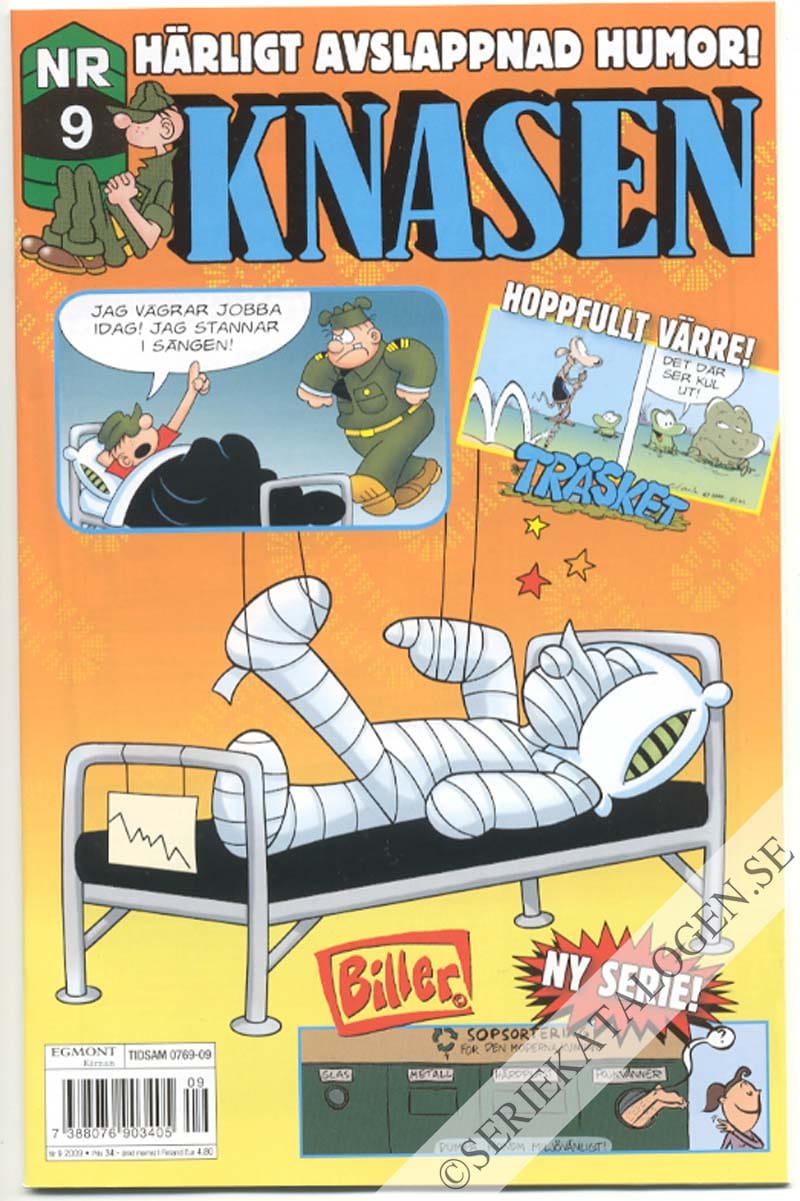 Framsida på Knasen #9 (2009)