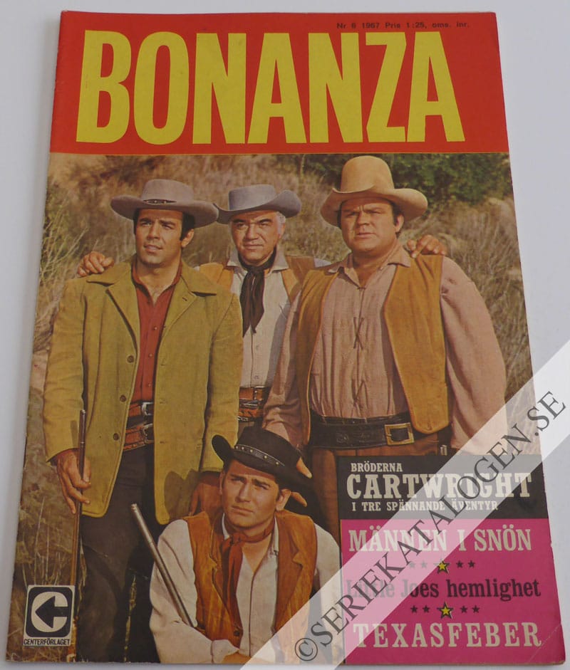 Framsida på Bonanza #6 (1967)