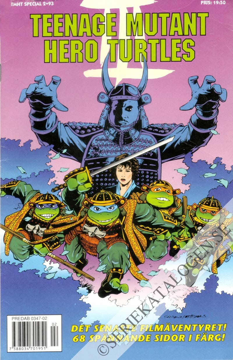 Framsida på Teenage mutant hero turtles special #2 (1993)