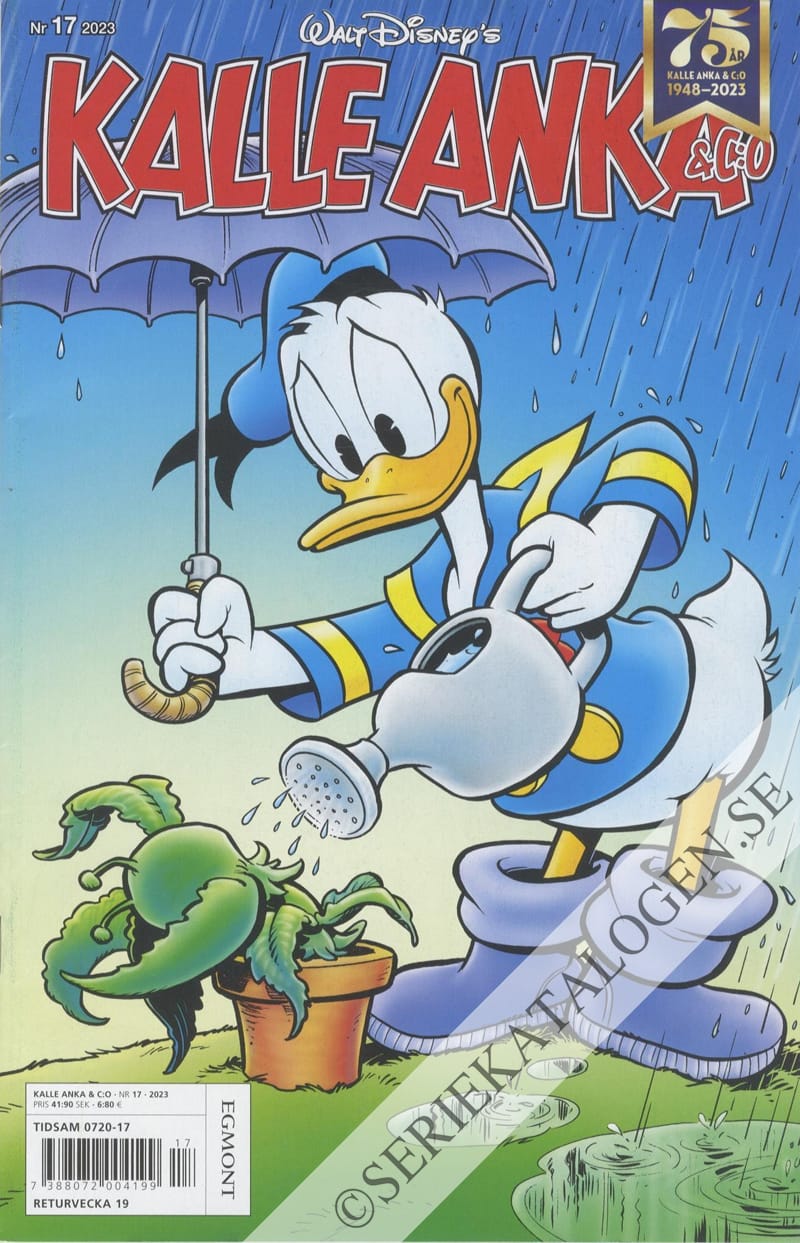 Framsida på Kalle Anka & C:o #17 (2023)