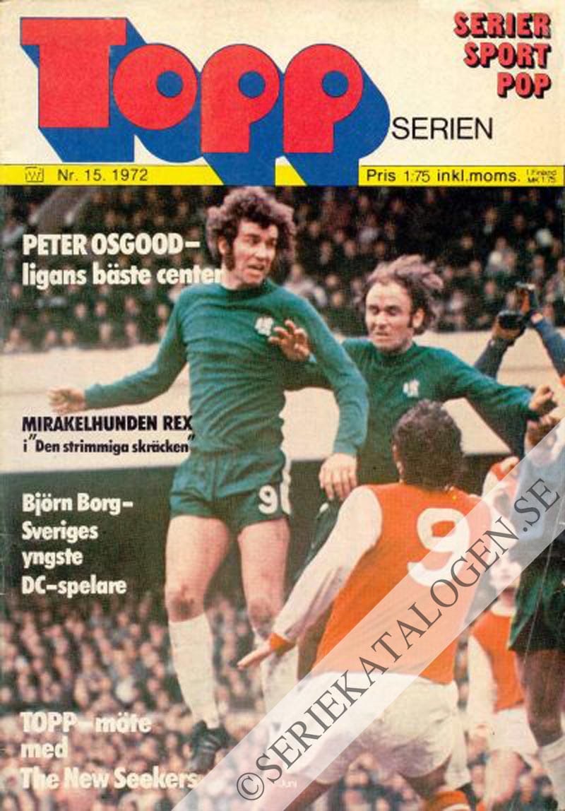 Framsida på Toppserien #15 (1972)