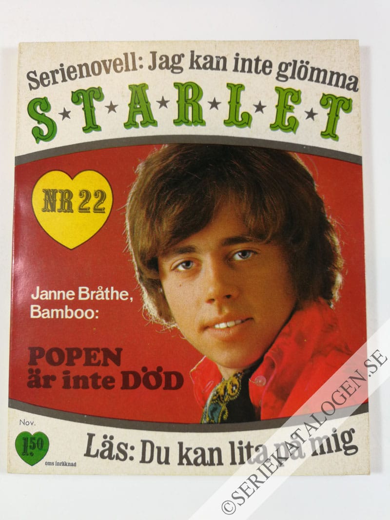 Framsida på Starlet #22 (1968)