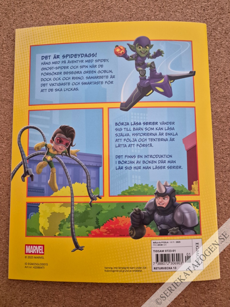 Baksida på Spidey och hans fantastiska vänner - Heja, team Spidey! (2025)