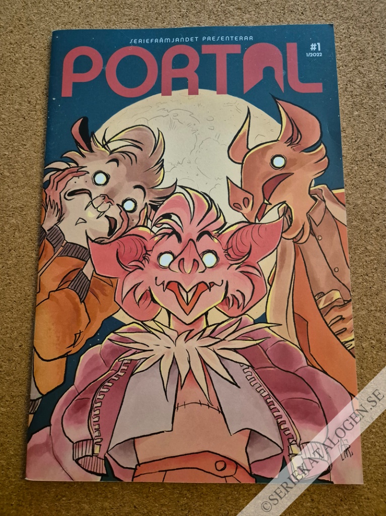 Framsida på Seriefrämjandet presenterar Portal #1 (2022)