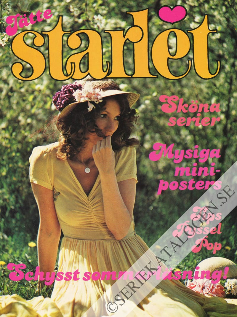 Framsida på Jättestarlet Sommar (1979)