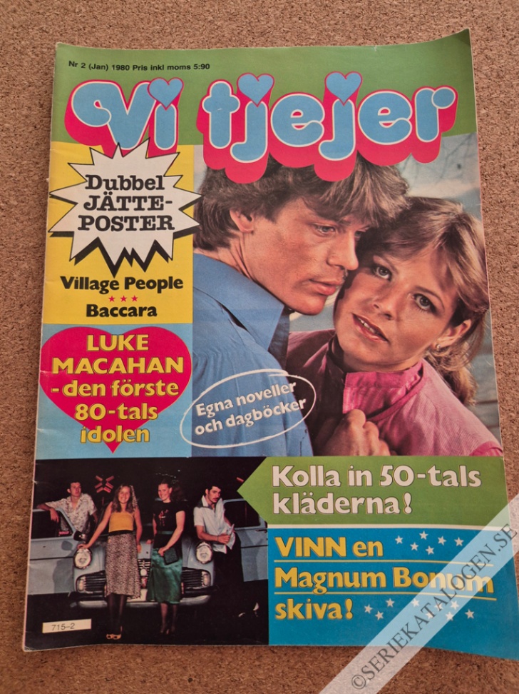 Framsida på Vi tjejer #2 (1980)