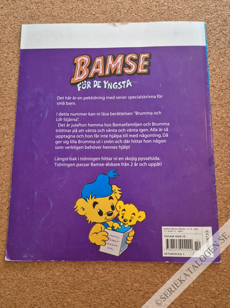 Baksida på Brumma och Lill-Stjärna (2022)